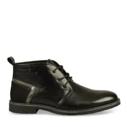 Bottines NOIR Homme Lacets