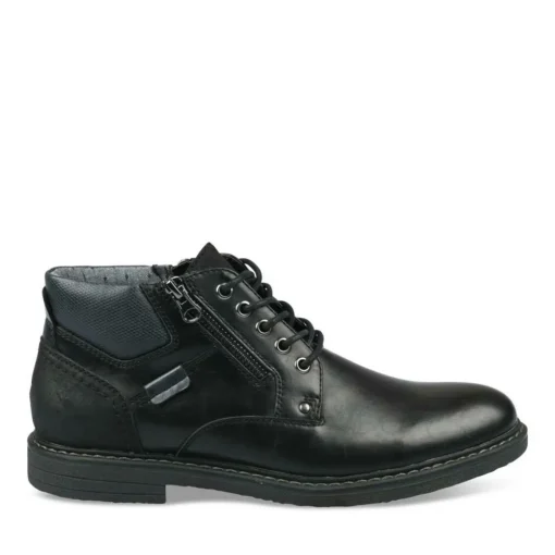 Bottines NOIR Homme Lacets