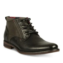 Bottines NOIR Homme Lacets