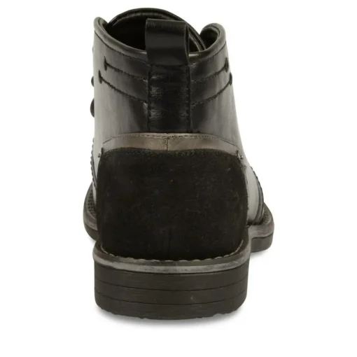 Bottines NOIR Homme Lacets
