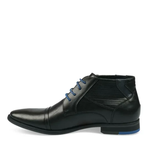 Bottines NOIR Homme Lacets