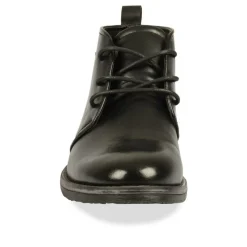 Bottines NOIR Homme Lacets