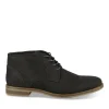 Bottines NOIR Homme Motif Uni Lacets