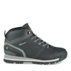 Bottines NOIR Homme Motif Uni Lacets