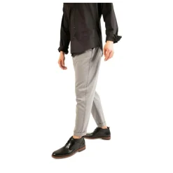 Bottines NOIR Homme Motif Uni Lacets