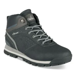 Bottines NOIR Homme Motif Uni Lacets