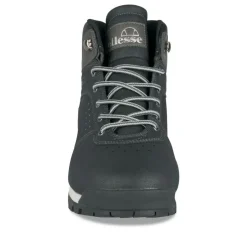 Bottines NOIR Homme Motif Uni Lacets