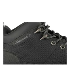 Bottines NOIR Homme Motif Uni Lacets