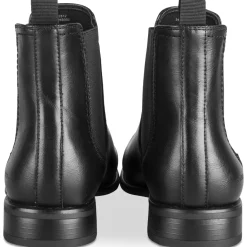 Bottines NOIR Homme Motif Uni A Enfiler