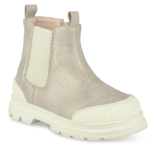 Bottines OR Fille Motif Iridescent Fermeture éclair