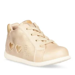 Bottines OR Fille Motif Paillettes Lacets