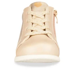 Bottines OR Fille Motif Paillettes Lacets