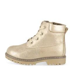 Bottines OR Fille Motif Uni Lacets + Fermeture éclair