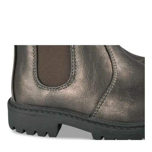 Bottines PEWTER Fille Motif Iridescent Fermeture éclair