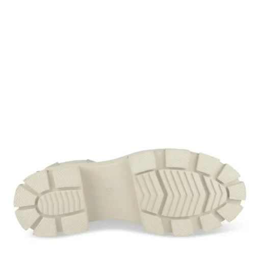 Bottines Rangers BEIGE Fille Motif Uni Lacets