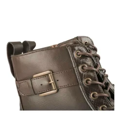 Bottines Rangers COGNAC Femme Motif Animal Lacets