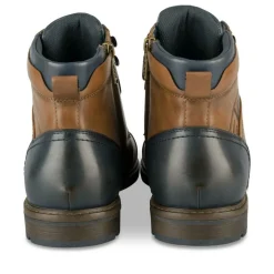 Bottines Rangers COGNAC Homme Motif Uni Lacets