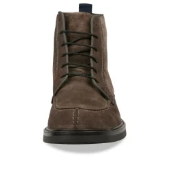 Bottines Rangers GRIS Homme CUIR Lacets