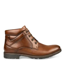 Bottines Rangers MARRON Homme Lacets