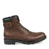 Bottines Rangers MARRON Homme CUIR Lacets