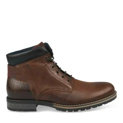 Bottines Rangers MARRON Homme CUIR Lacets
