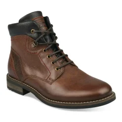 Bottines Rangers MARRON Homme CUIR Lacets
