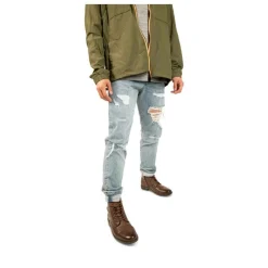 Bottines Rangers MARRON Homme Motif Uni Fermeture éclair