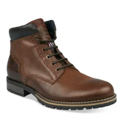 Bottines Rangers MARRON Homme CUIR Lacets