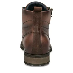 Bottines Rangers MARRON Homme CUIR Lacets
