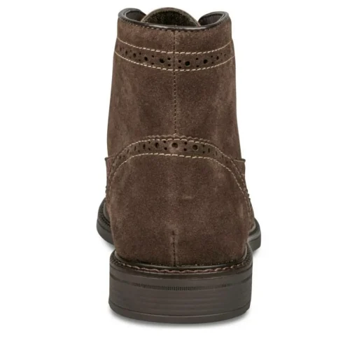 Bottines Rangers MARRON Homme CUIR Motif Uni Lacets