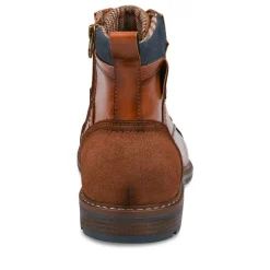 Bottines Rangers MARRON Homme Lacets