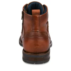 Bottines Rangers MARRON Homme CUIR Lacets