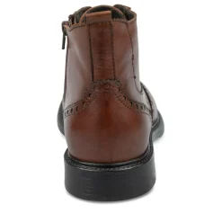 Bottines Rangers MARRON Homme CUIR Lacets