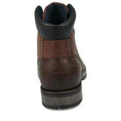 Bottines Rangers MARRON Homme CUIR Lacets