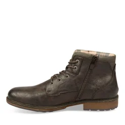 Bottines Rangers MARRON Homme Lacets