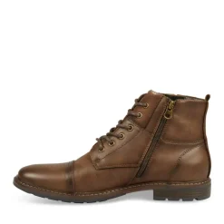 Bottines Rangers MARRON Homme Lacets