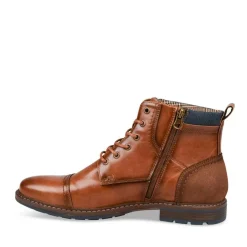 Bottines Rangers MARRON Homme Lacets