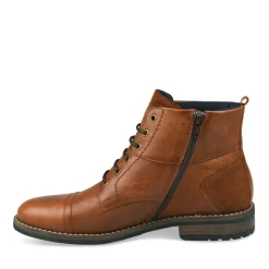 Bottines Rangers MARRON Homme CUIR Lacets
