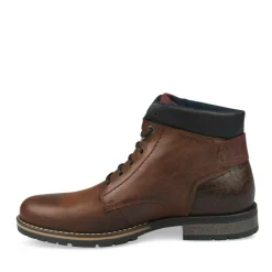 Bottines Rangers MARRON Homme CUIR Lacets