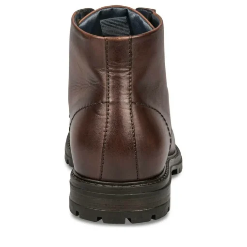 Bottines Rangers MARRON Homme CUIR Lacets
