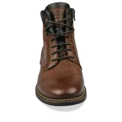 Bottines Rangers MARRON Homme CUIR Lacets