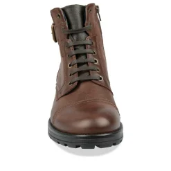 Bottines Rangers MARRON Homme CUIR Lacets