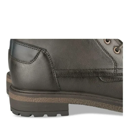 Bottines Rangers MARRON Homme Motif Uni Lacets