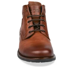 Bottines Rangers MARRON Homme CUIR Lacets