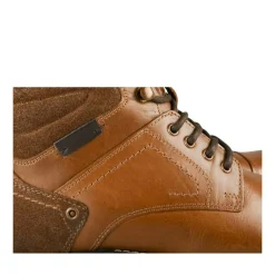 Bottines Rangers MARRON Homme CUIR Motif Uni Lacets