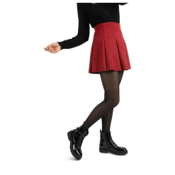 Bottines Rangers NOIR Femme Motif Vernis Fermeture éclair