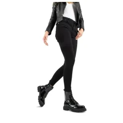 Bottines Rangers NOIR Femme Motif Vernis Fermeture éclair