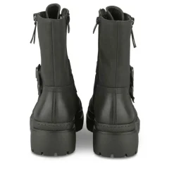 Bottines Rangers NOIR Femme Motif Uni Lacets
