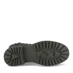 Bottines Rangers NOIR Femme Motif Uni Lacets