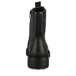 Bottines Rangers NOIR Femme Motif Uni Lacets